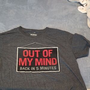 Urban Pipeline Charcoal Tee with White Logo